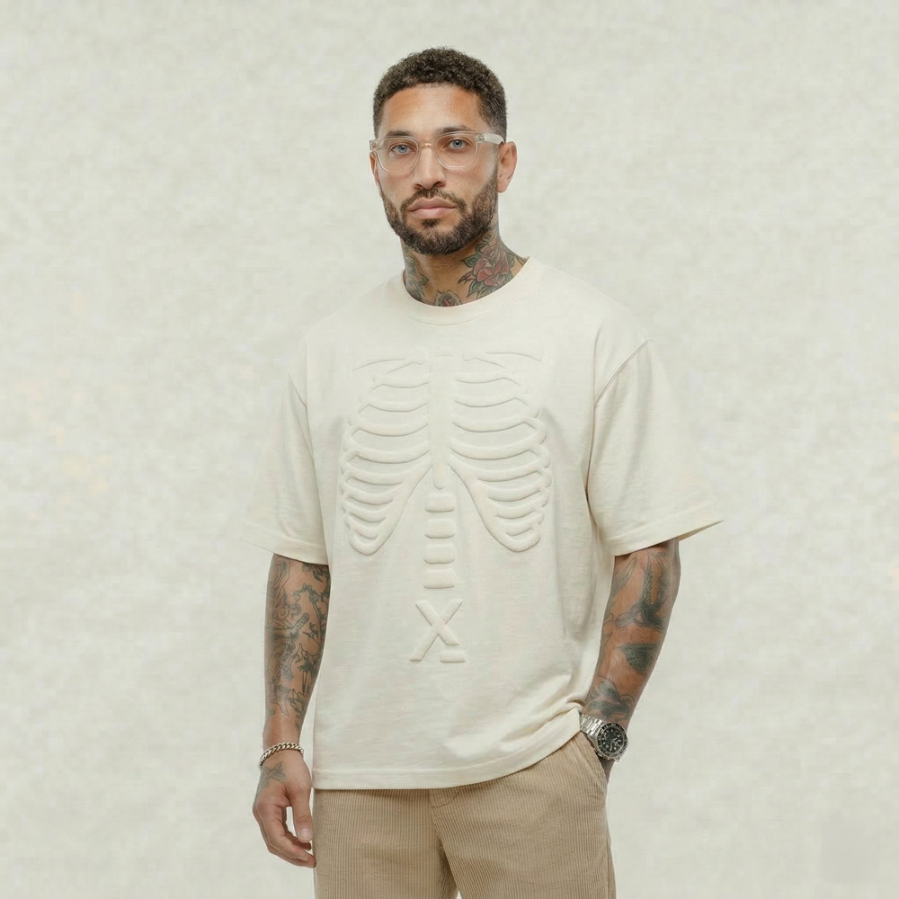 SKELETAL T-SHIRT - OFF WHITE