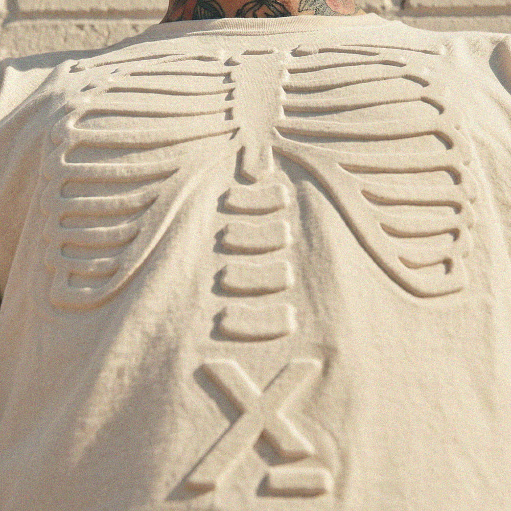 skeletal-tshirt-white-03 SKELETAL T-SHIRT - OFF WHITE