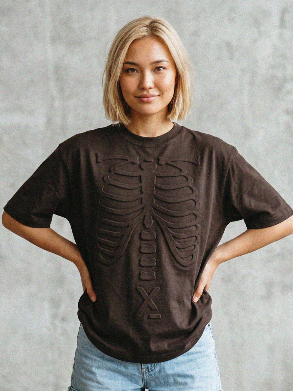 w-skeletal-tshirt-black-01 SKELETAL T-SHIRT - BLACK
