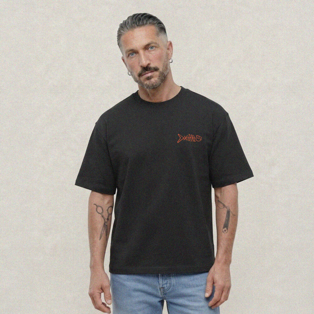 sardinas-tshirt-black-01 SARDINAS T-SHIRT - BLACK
