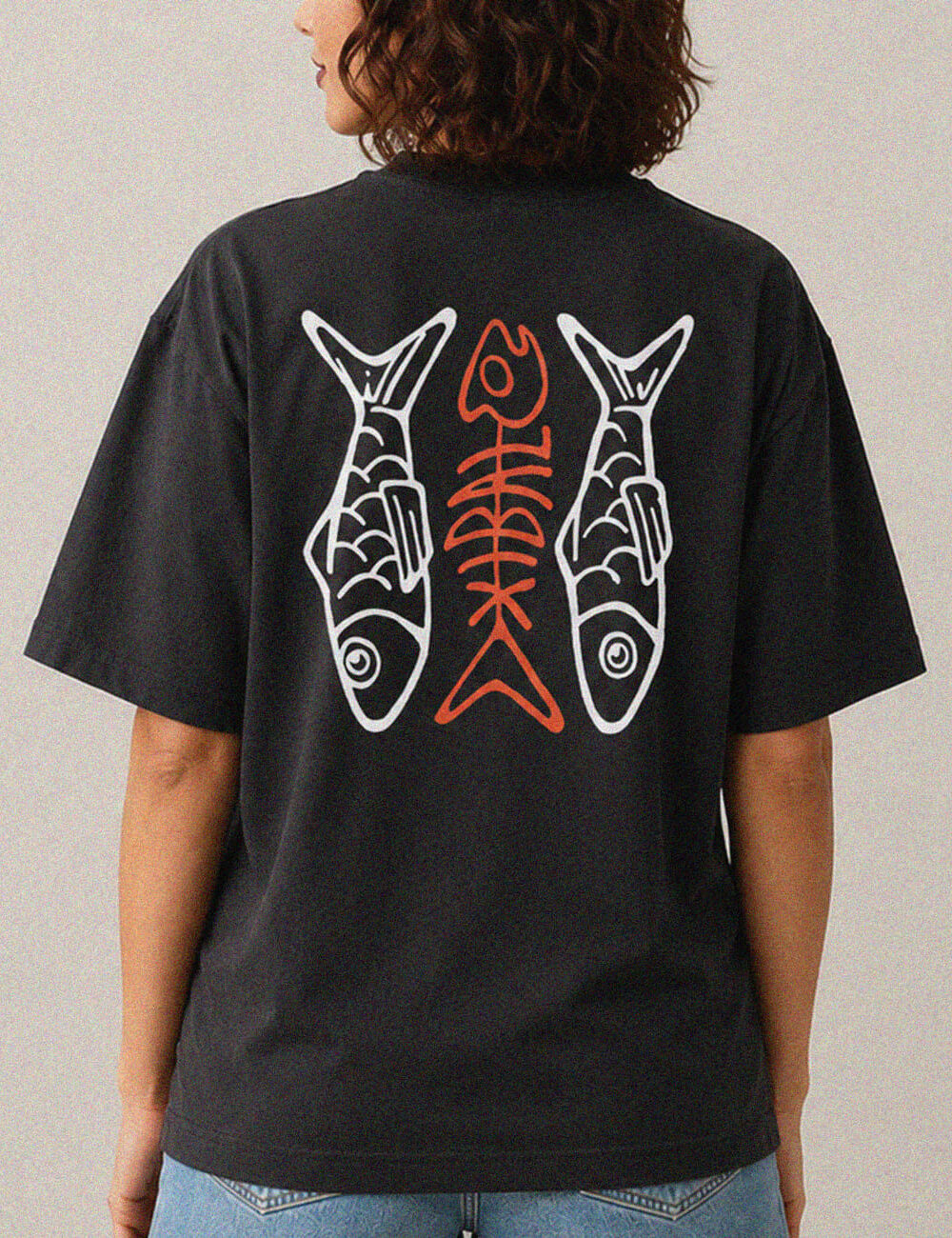 sardinas-tshirt-black-02-w SARDINAS T-SHIRT - BLACK